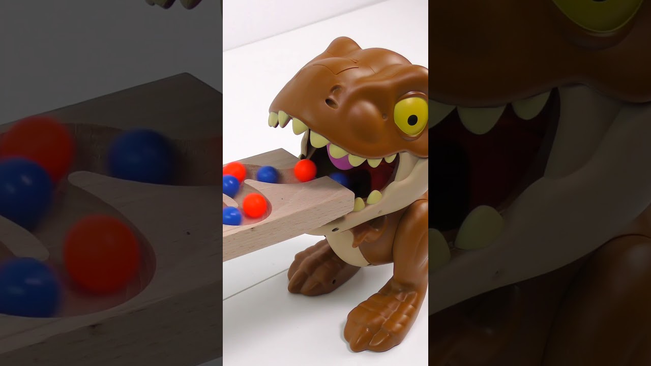 Marble Run Race ASMR☆HABA Slope　dinosaur #marblerun #marble #marblesofig