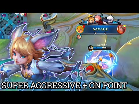 23 KILLS! JOY SAVAGE SUPER AGGRESSIVE + ON POINT GAMEPLAY JOY - MLBB