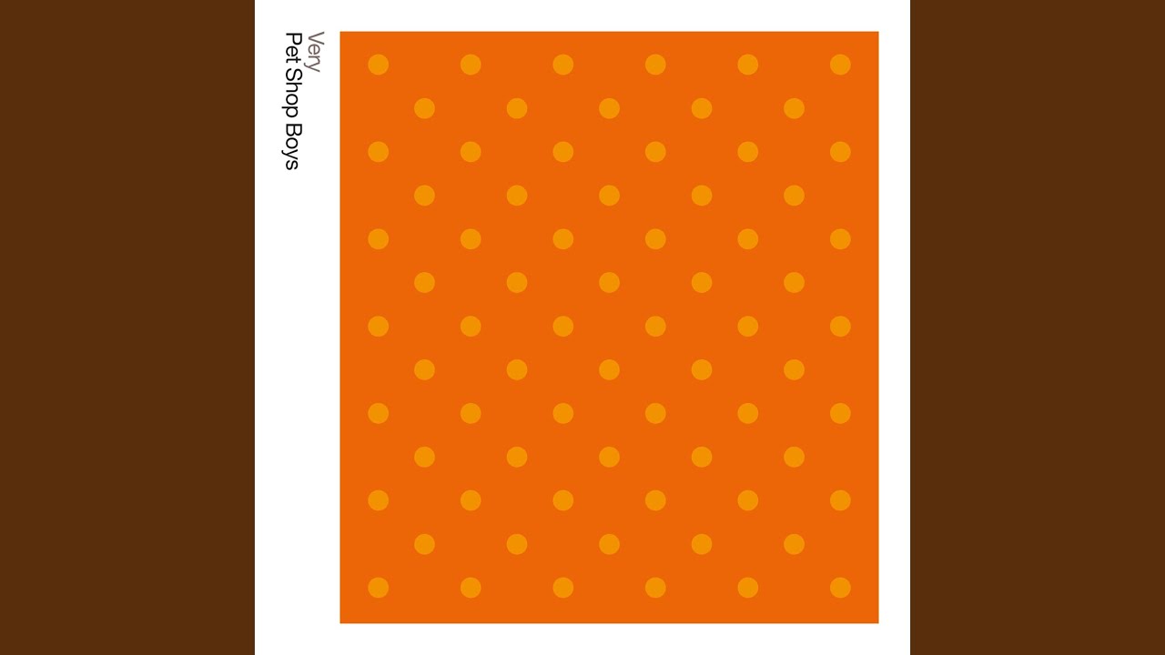 Pet Shop Boys - I Wouldn't Normally Do This Kind of Thing