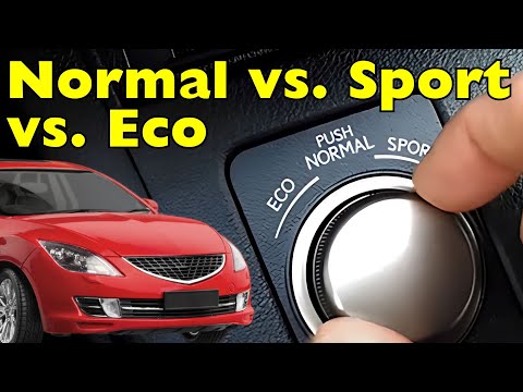 What Happens to Your Car in Normal, Sport, and Eco Driving Modes?