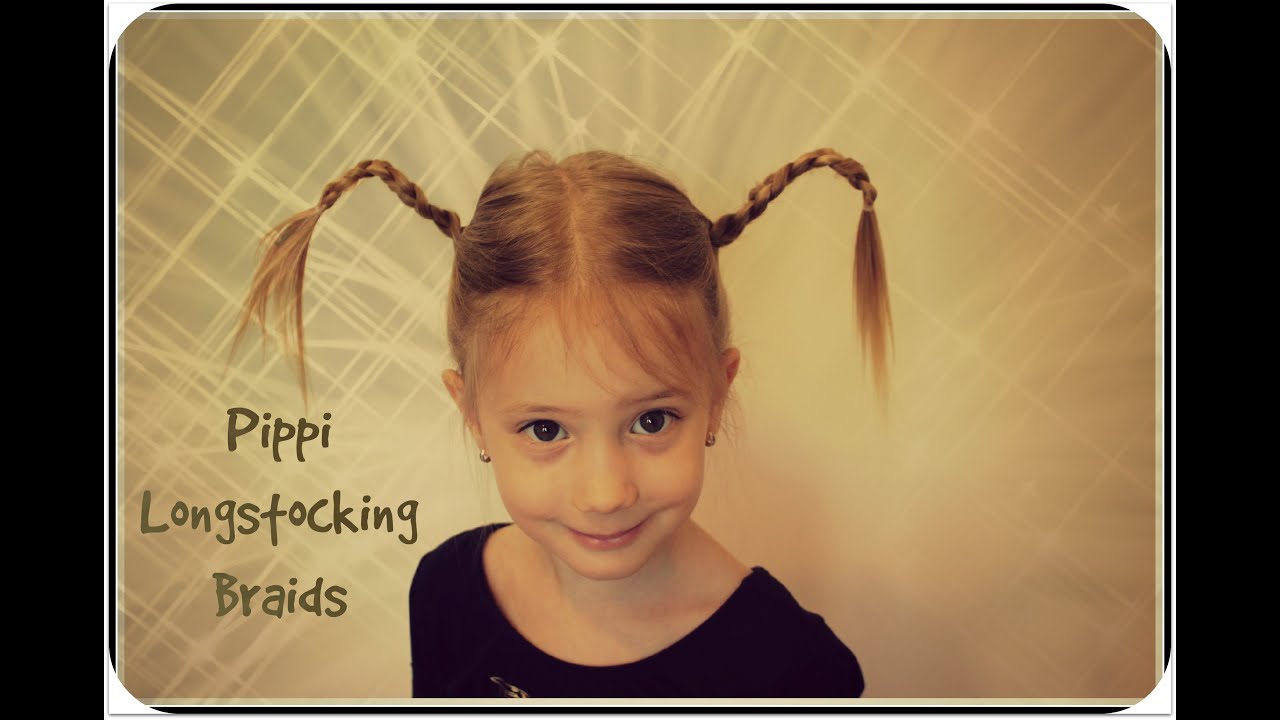 Funny Pippi Longstocking Braids for girls