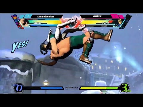 REFLEX10K UMVC3 TOURNAMENT TOP 8 (KaneBlueRiver) vs (1NSiiDE)