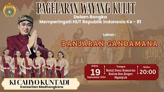 Download lagu WAYANG KULIT KI CAHYO KUNTADI ll Lakon BANJARAN GANDAMANA mp3