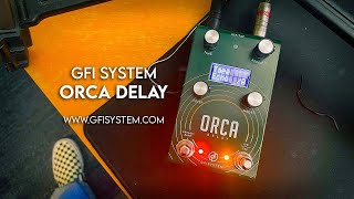 Video thumbnail for GFI System ORCA Delay - No talk demo - Johnny Marr Sig. Jaguar by Brett Kingman