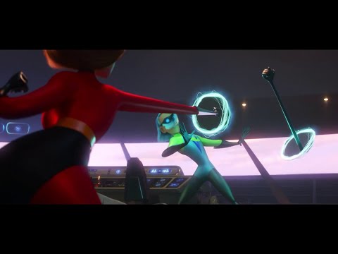 Incredibles 2 - fighting the other supers