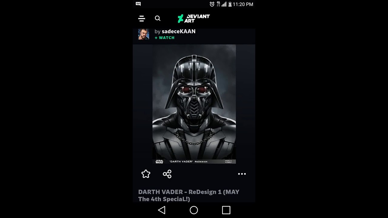 DARTH VADER (ANAKIN SKYWALKER) - Armor ReDesign 1 (STAR WARS: MAY The 4th SpeciaL!) - sadeceKAAN