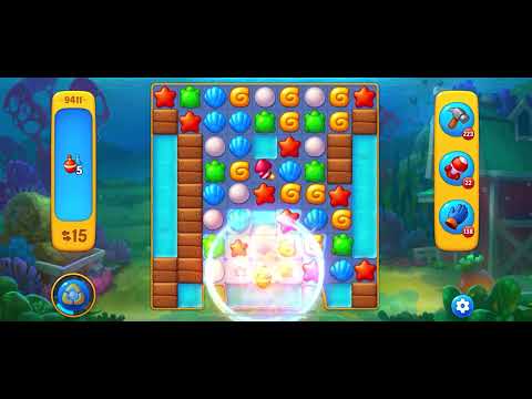 Fishdom level 9411 no boosters フィッシュダム
