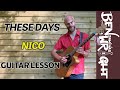 These Days - Nico - Guitar Lesson