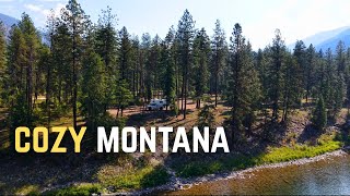 I Did NOT Expect To Find THIS! Cozy Night Truck Camping In Montana
