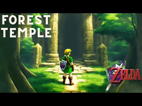 Conquering Forest Temple in Ocarina of Time LIVE!