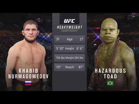 Khabib vs. Hazardous Toad - EA Sports UFC 4 - Eagle Fights ☝️🦅