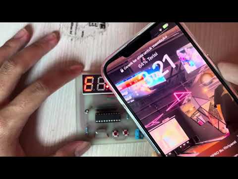 Digital Clock with Alarm Setting Module Assembly (A)