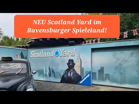 NEUHEIT im Ravensburger Spieleland: Scotland Yard! #scotlandyard #ravensburger #keşfet #themepark 