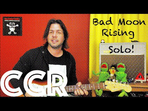 Guitar Lesson: How To Play The Solo In CCR's Bad Moon Rising