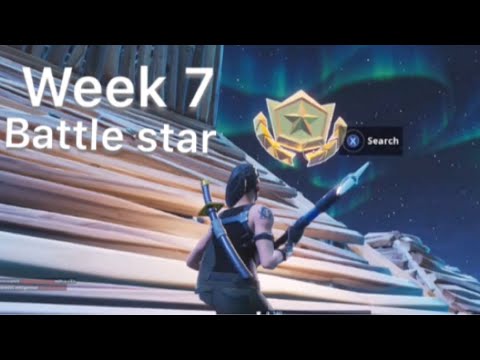 Season 8 Week 7 secret battle star location!