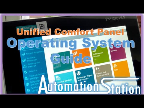 Operating System Tour - Unified Comfort Panel HMI