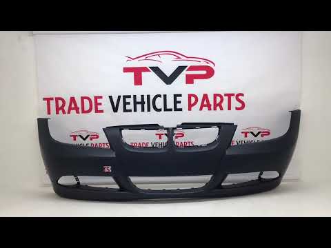 Fits BMW 3 E90 E91 Estate & Saloon 2005-2008 Front Bumper Primed No Pdc Or Washer Holes video