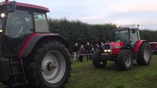 Oliver-James McCrea Tractor run return to the field 4