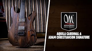 Video thumbnail for Peach Picks | Mayones Aquila Cardinal 6 Adam Christianson Signature by Peach Guitars