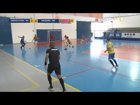 SAMPAIO FUTSAL - (MA) x CRUZEIRO (RN) - TAÇA BRASIL DE  FUTSAL
