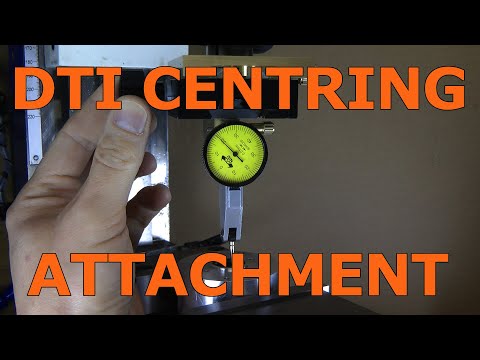 Low Profile Mini Mill DTI Indicator Holder for Hole Alignment and Centring