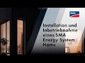 Installation Und Inbetriebnahme Eines SMA Energy System Home