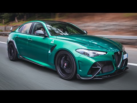 He Was SHOCKED! Alfa Romeo Giulia GTA M Reaction! Hard Accelerations + Sounds!