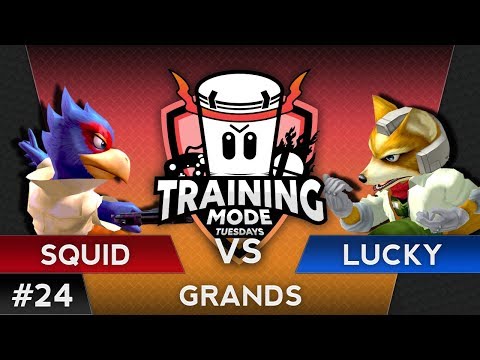 TMT 24 - Lucky (Fox) VS Squid (Falco) - SSBM Grands - Smash Melee