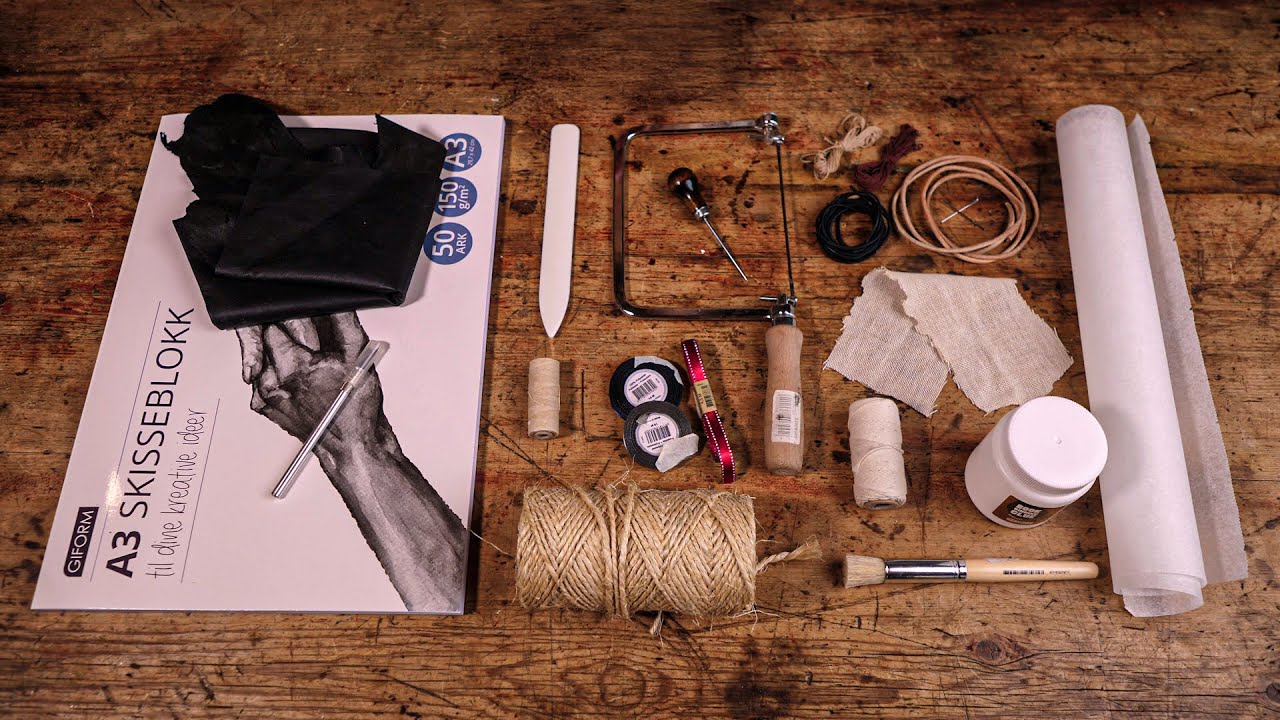 The Path to Fantasy Bookbinding - 2. Tools and Materials