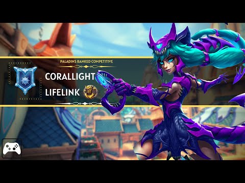 210 Lvl Io Support Main 260K+ heals CoralLight (Diamond) Paladins Ranked Competitive