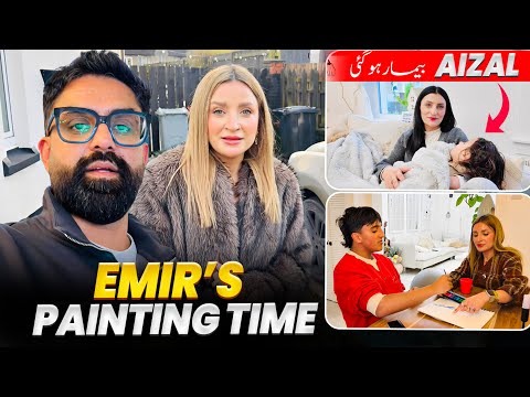 Baby bemaar ho gai | A cozy family day at home | Story Time | The cheezy family 