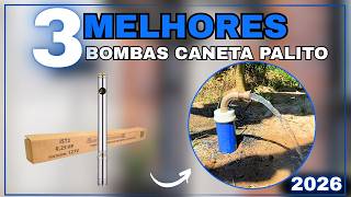 TOP3 Bombas Submersas Caneta Palito 1/4HP Mais Vendidas e Bem Avaliadas de 2026 - Qual a Melhor?