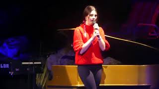 "God Bless America - Beautiful Women In It" Lana Del Rey@State College, PA 1/26/18
