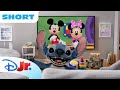 Mickey Mouse And Stitch Do The Hot Dog Dance ️ Mickey Shorts Disneyjr​