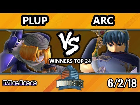 DHATX18 SSBM - PG | Plup (Sheik) Vs. Arc (Marth) - Smash Melee Winners Top 24