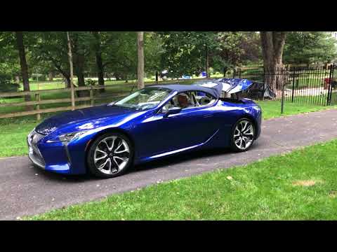 2021 Lexus LC 500 Convertible Active Sport Exhaust