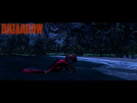 MRS. INCREDIBLE BEACH SCENE