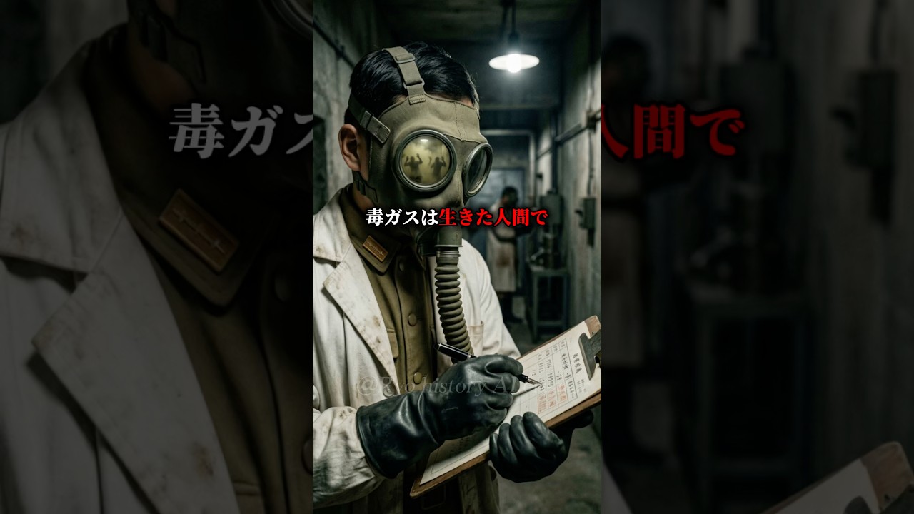 毒ガスの人体実験は本当にされていたのか　#歴史 #aiart #history #雑学 #film #戦争