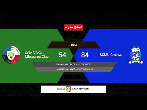 LNBM 2020-2021: CSM VSKC Miercurea Ciuc - SCM U Craiova