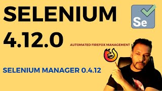 Download the video "Latest Selenium 4.12.0 with Latest Selenium Manager 0.4.12 || Automated Firefox Binary Management"