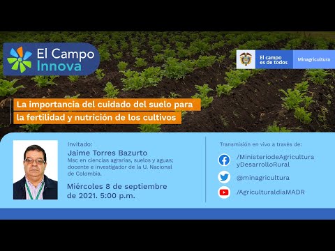 , title : '#ElCampoInnova - La importancia del suelo para la fertilidad y nutrición de los cultivos'