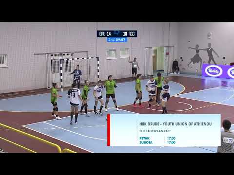RTV HB | Najava: HRK Grude - Youth Union of Athienou