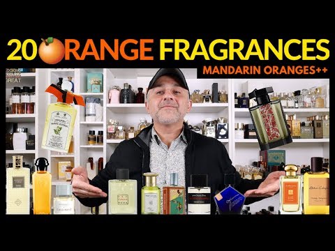 Top 20 ORANGE Citrus Fragrances | 20 Best Orange, Tangerine, Clementine, Blood Orange Perfumes