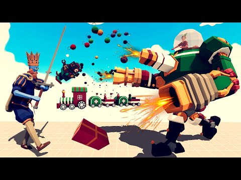 JOLLY BOT vs EVERY UNIT| Totally Accurate Battle Simulator-TABS