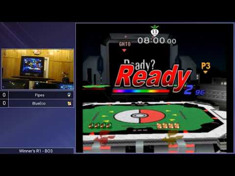 MMOM172 SSBM - matat0 (Falco) vs. pushin (Fox) - Melee WR2