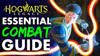 Essential COMBAT TIPS! | Spell Combos, Perfect Protego, & More! | Hogwarts Legacy