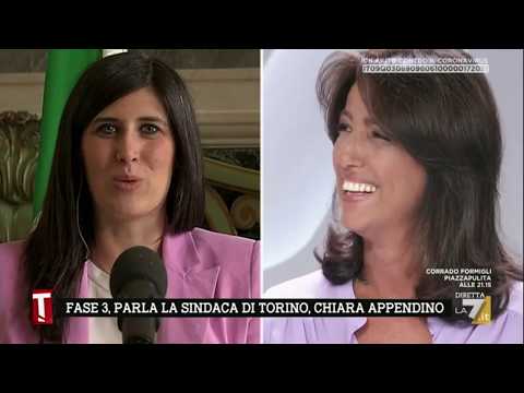 Intervista di Chiara Appendino a Tagadà del 4 giugno 2020