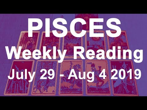 Pisces Weekly Horoscope Tarot