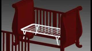 bellini crib conversion to toddler bed