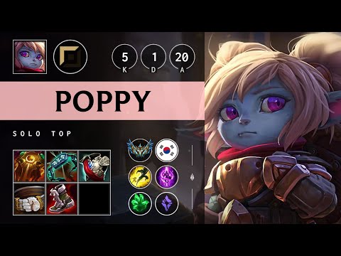 Poppy Top vs K'Sante: Rampage - KR Challenger Patch 14.16